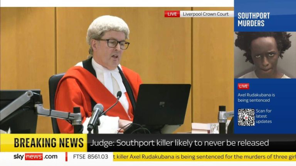 Southport child killer Axel Rudakubana jailed for life with minimum of 52 years Southport child killer Axel Rudakubana jailed for life with minimum of 52 years