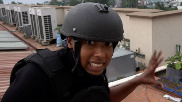 Watch moment Sky News challenges M23 rebels over Rwanda's support