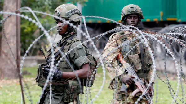 Watch moment Sky News challenges M23 rebels over Rwanda's support