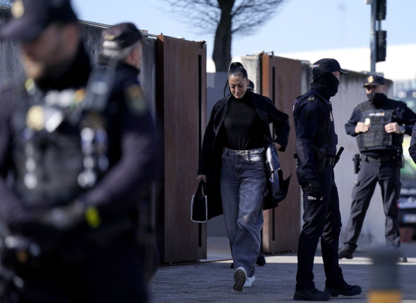 Unwanted kiss ‘tainted happiest day of my life,’ says Spain soccer star as Rubiales trial starts
 
Unwanted kiss ‘tainted happiest day of my life,’ says Spain soccer star as Rubiales trial starts