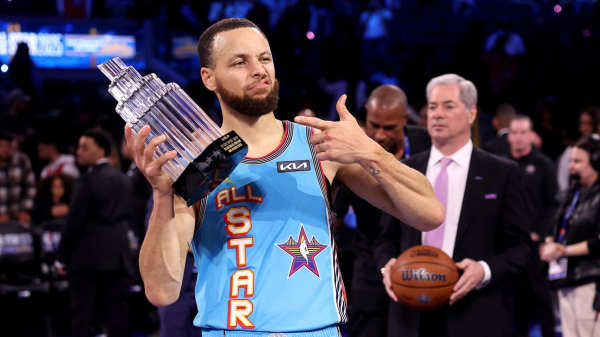 NBA All-Star Game: Steph Curry wins MVP after leading Shaq’s OGs to mini-tournament victory
 
NBA All-Star Game: Steph Curry wins MVP after leading Shaq’s OGs to mini-tournament victory