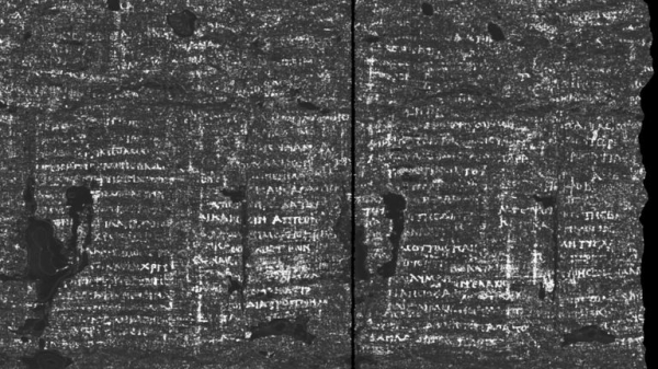Ancient scrolls near Pompeii were preserved but unreadable - are they now revealing their secrets? Ancient scrolls near Pompeii were preserved but unreadable - are they now revealing their secrets?