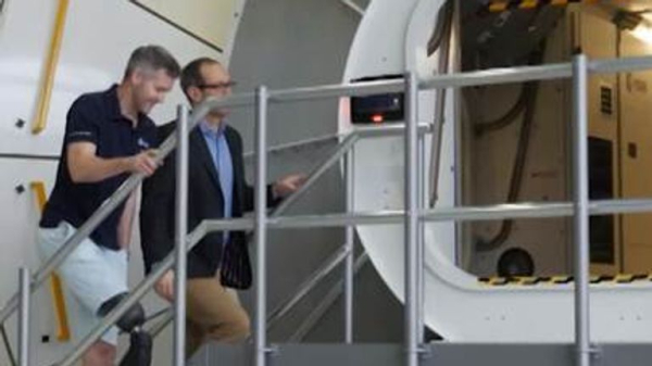 British astronaut cleared to become first disabled person to join space station mission British astronaut cleared to become first disabled person to join space station mission