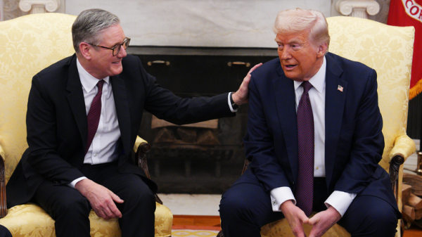 Donald Trump opens door to US-UK 'real trade deal' in meeting with Starmer Donald Trump opens door to US-UK 'real trade deal' in meeting with Starmer