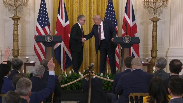 Donald Trump opens door to US-UK 'real trade deal' in meeting with Starmer Donald Trump opens door to US-UK 'real trade deal' in meeting with Starmer