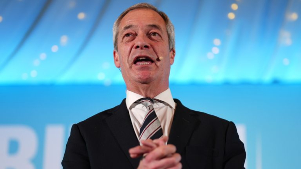 Reform UK tops landmark poll for first time