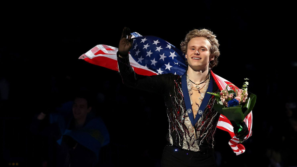 
US star Ilia Malinin defends his world figure skating title with breathtaking performance
