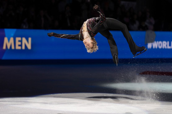 
US star Ilia Malinin defends his world figure skating title with breathtaking performance
