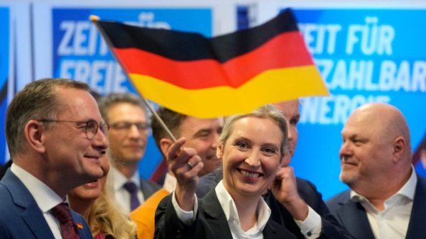 German election results show stark east-west divide decades after fall of Berlin Wall 