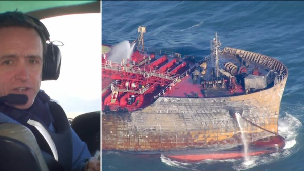 Man arrested on suspicion of manslaughter over North Sea ship collision is captain of cargo ship Man arrested on suspicion of manslaughter over North Sea ship collision is captain of cargo ship