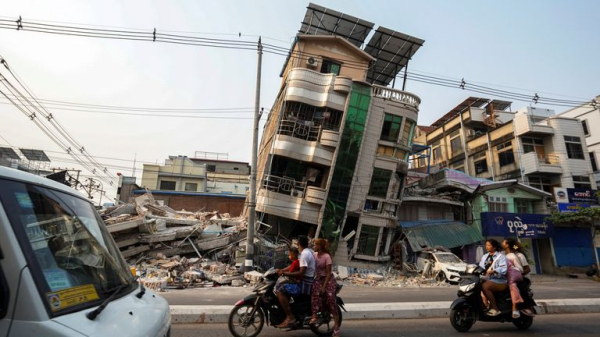 Myanmar earthquake: Military regime targeting 'civilian areas' with airstrikes in wake of disaster, armed group claims Myanmar earthquake: Military regime targeting 'civilian areas' with airstrikes in wake of disaster, armed group claims