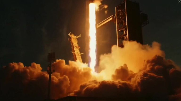 Rocket with replacement crew for NASA astronauts stranded for nine months finally launches Rocket with replacement crew for NASA astronauts stranded for nine months finally launches