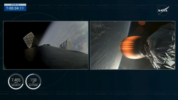 Rocket with replacement crew for NASA astronauts stranded for nine months finally launches Rocket with replacement crew for NASA astronauts stranded for nine months finally launches