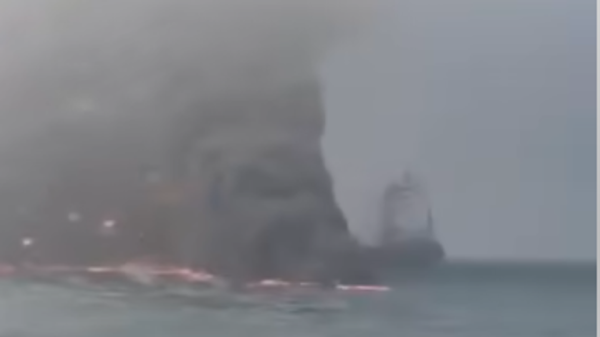 Search for missing crew member ended after oil tanker and cargo ship collide in North Sea