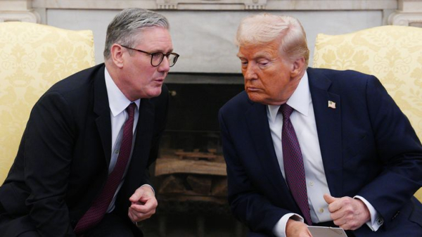 Starmer and Trump discuss 'productive negotiations' towards US-UK 'prosperity' deal