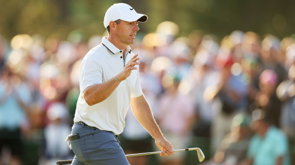 ‘He’s out of his mind right now’: Rory McIlroy blazes to historic third round lead at the Masters
 
‘He’s out of his mind right now’: Rory McIlroy blazes to historic third round lead at the Masters