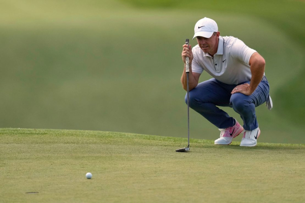 ‘He’s out of his mind right now’: Rory McIlroy blazes to historic third round lead at the Masters
 
‘He’s out of his mind right now’: Rory McIlroy blazes to historic third round lead at the Masters