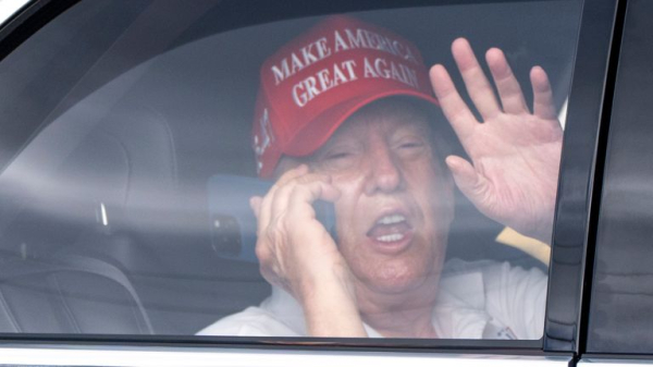 A red wall on Wall Street - but President Trump appears to believe it will all work out A red wall on Wall Street - but President Trump appears to believe it will all work out