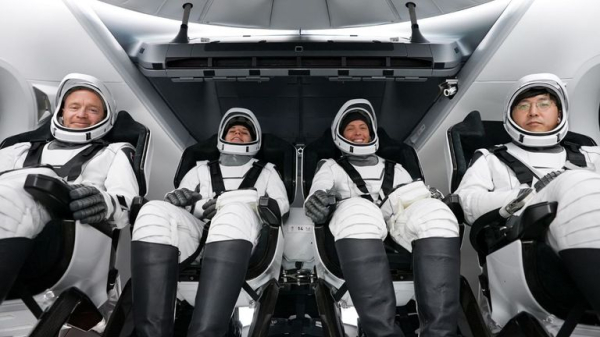 Bitcoin tycoon Chun Wang blasts off on polar SpaceX flight to achieve world first Bitcoin tycoon Chun Wang blasts off on polar SpaceX flight to achieve world first