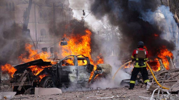 Donald Trump blames Volodymyr Zelenskyy for starting Ukraine war - a day after dozens killed in Russian missile strikes Donald Trump blames Volodymyr Zelenskyy for starting Ukraine war - a day after dozens killed in Russian missile strikes