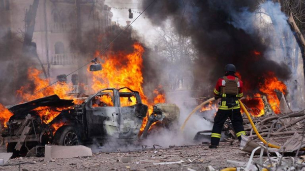 Donald Trump blames Volodymyr Zelenskyy for starting Ukraine war - a day after dozens killed in Russian missile strikes Donald Trump blames Volodymyr Zelenskyy for starting Ukraine war - a day after dozens killed in Russian missile strikes