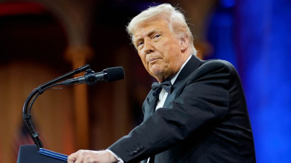 Donald Trump has finally blinked - but it's not the stock markets that have forced him to act Donald Trump has finally blinked - but it's not the stock markets that have forced him to act