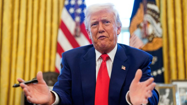 Donald Trump has finally blinked - but it's not the stock markets that have forced him to act Donald Trump has finally blinked - but it's not the stock markets that have forced him to act