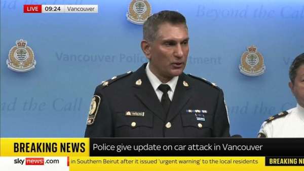 Eleven killed after vehicle drives into crowd at street festival, police in Vancouver say Eleven killed after vehicle drives into crowd at street festival, police in Vancouver say