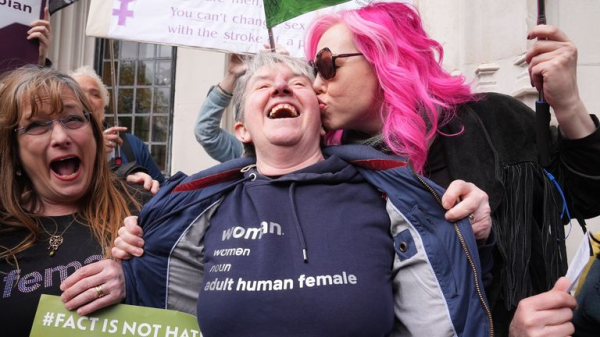 Feminists 'feel braver about speaking out' after gender ruling - but critics say it 'stokes culture war'