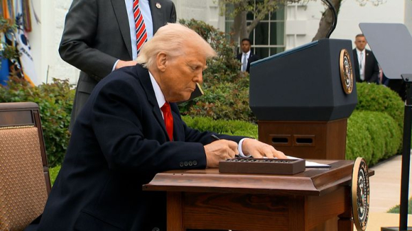 International stock markets tumble as Trump calls tariffs 'medicine' International stock markets tumble as Trump calls tariffs 'medicine'