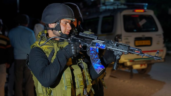 Kashmir terror attack one of the worst in recent times - as Modi to return to India overnight Kashmir terror attack one of the worst in recent times - as Modi to return to India overnight