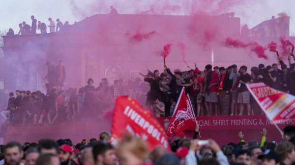 Liverpool win Premier League title to equal Man Utd's record Liverpool win Premier League title to equal Man Utd's record