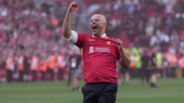 Liverpool win Premier League title to equal Man Utd's record Liverpool win Premier League title to equal Man Utd's record