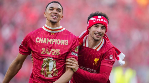 Liverpool win Premier League title to equal Man Utd's record Liverpool win Premier League title to equal Man Utd's record