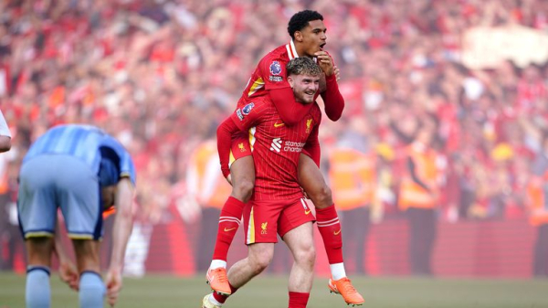 Liverpool win Premier League title to equal Man Utd's record Liverpool win Premier League title to equal Man Utd's record