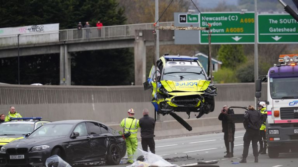 Man who was 'on first date' admits dangerous driving after crash involving five police cars on A1 Man who was 'on first date' admits dangerous driving after crash involving five police cars on A1