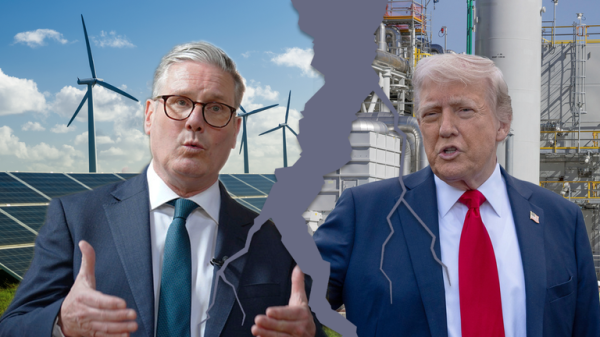 UK vision for clean energy to collide with Trump's fossil fuel frenzy