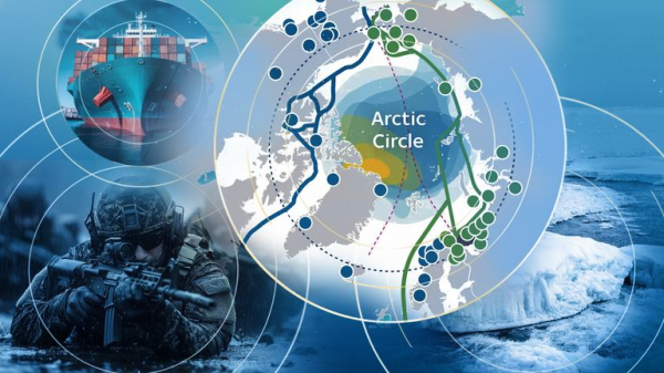 Arctic warming 3.5 times faster than rest of world - as security threats to UK 'fundamentally changing' Arctic warming 3.5 times faster than rest of world - as security threats to UK 'fundamentally changing'