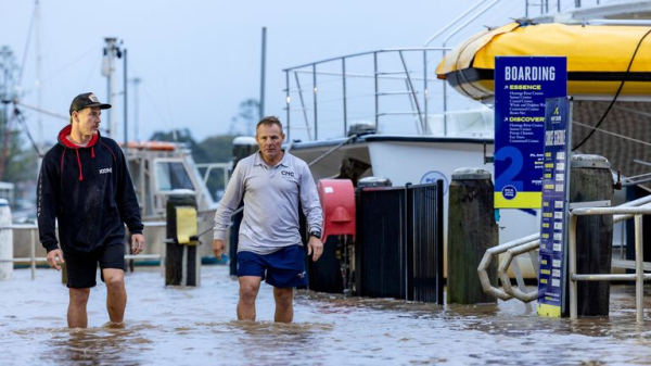 Australia floods: Natural disaster declared in New South Wales as four months of rain falls in just two days