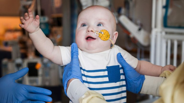 Baby gets world's first personalised gene therapy treatment Baby gets world's first personalised gene therapy treatment