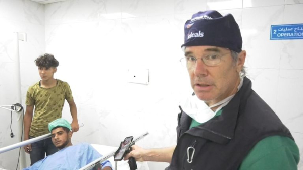 British doctor in Gaza describes horror as people starve - and tells world leaders to 'do something'
