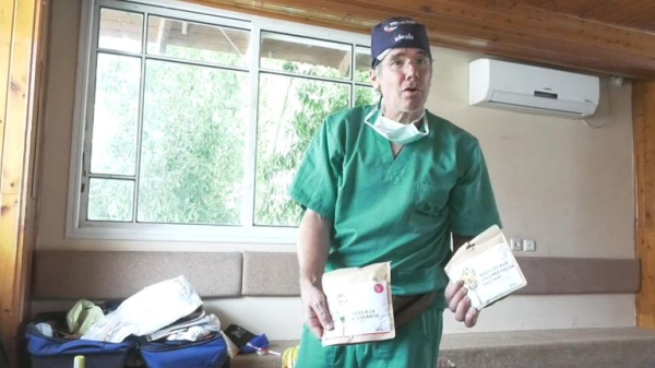 British doctor in Gaza describes horror as people starve - and tells world leaders to 'do something'