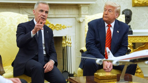 Canadians 'weren't impressed' by second UK state visit for Trump, Mark Carney says Canadians 'weren't impressed' by second UK state visit for Trump, Mark Carney says