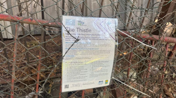 Living beside the UK's first drug consumption room