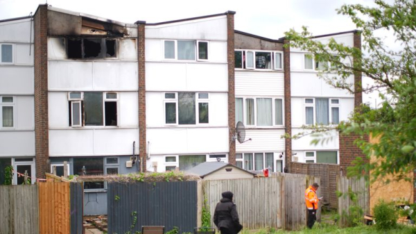 Man arrested on suspicion of murder as mother and her three children die in house fire Man arrested on suspicion of murder as mother and her three children die in house fire