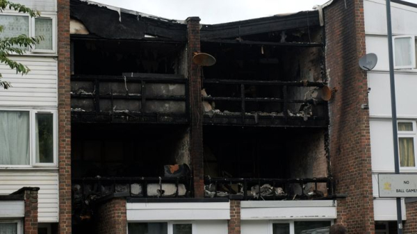 Man arrested on suspicion of murder as mother and her three children die in house fire Man arrested on suspicion of murder as mother and her three children die in house fire