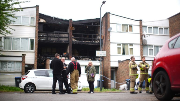 Man arrested on suspicion of murder as mother and her three children die in house fire Man arrested on suspicion of murder as mother and her three children die in house fire