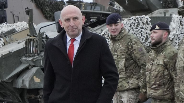 'No doubt' UK will spend 3% of GDP on defence in next parliament, defence secretary says 'No doubt' UK will spend 3% of GDP on defence in next parliament, defence secretary says