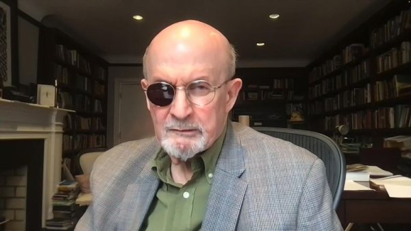 Salman Rushdie attacker who left author blind in one eye jailed Salman Rushdie attacker who left author blind in one eye jailed