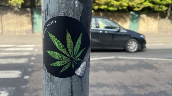 The online drug trade behind QR code stickers plastered on streets across the UK  The online drug trade behind QR code stickers plastered on streets across the UK